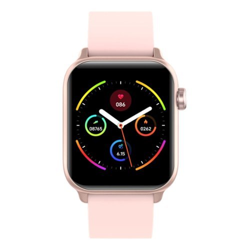 Xplora - XMOVE 35mm Activity and Fitness Tracker with Heart Rate Monitor - Pink-Front_Standard 