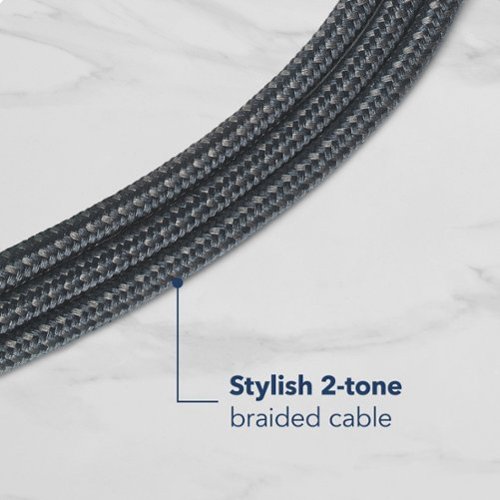 Insignia™ 6' USB to USB-C Braided Charge-and-Sync Cables (2-Pack) - Black BUY IN EUROPE