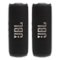 JBL - Flip 7 Waterproof Portable Speaker Bundle - Pair - Black-Front_Standard