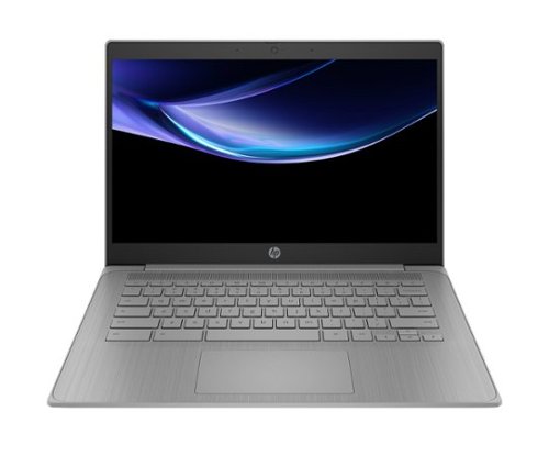 HP - Chromebook Laptop Computer 14" HD Intel Celeron 4 GB memory;64 GB eMMC - Modern gray-Front_Standard 