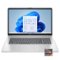 HP - 17.3" HD+ Laptop - AMD Ryzen 3 7320U - 8GB Memory - 256GB SSD - Natural Silver-Front_Standard