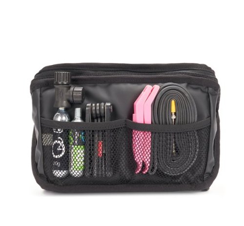 Chrome Industries Helix Handlebar Bag - Black WORLDWIDE DELIVERY