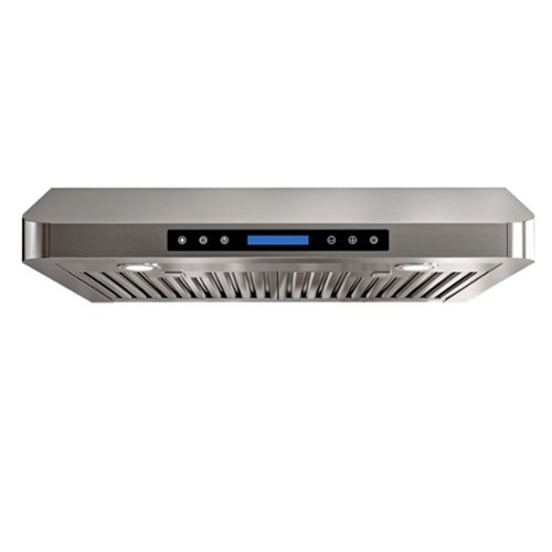 Onefly - 30 inches - Externally Vented - Under cabinet Range Hood - Stainless Steel-Front_Standard 