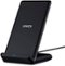 Anker - PowerWave 10W Charging Stand with Adapter for Qi Devices - Black-Front_Standard