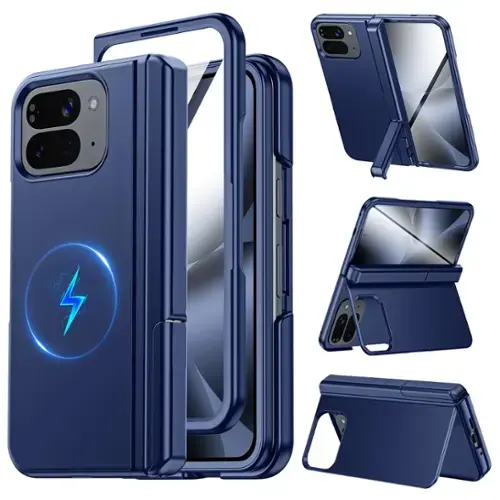 Blue+Dual Kickstand-Pixel 10 Pro Fold Wallet Case