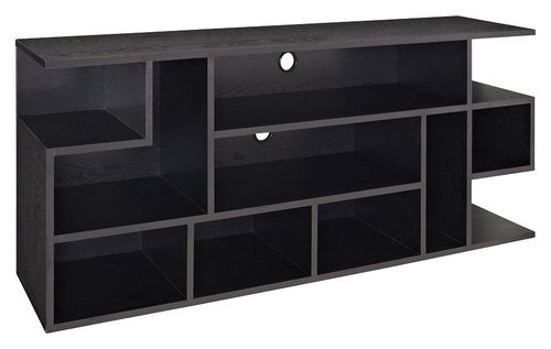 Walker Edison - Mod Style TV Stand for Most Flat-Panel TVs Up to 65&quot; - Black