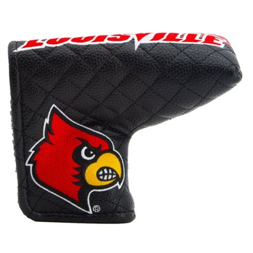 Team Golf - Louisville Cardinals Quilted Blade Putter Cover - Multicolor-Front_Standard 