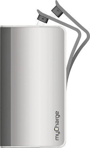  myCharge - Hub 9000 Rechargeable Power Bank - Silver
