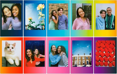 Fujifilm INSTAX MINI Rainbow Instant Film - Multi GLOBAL SHIPPING