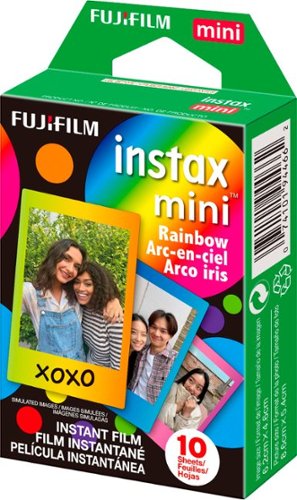 Fujifilm INSTAX MINI Rainbow Instant Film - Multi WORLDWIDE DELIVERY