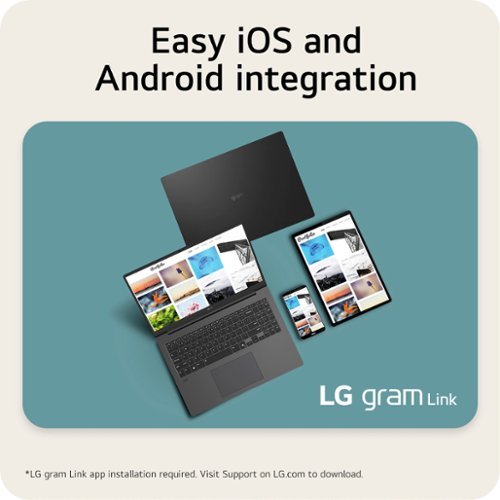 LG  gram 17 Touch Screen Laptop - Copilot+ PC - Intel Core Ultra 7 Series 2 with 32GB Memory - 1TB SSD - Obsidian Black GLOBAL SHIPPING