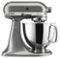KitchenAid - Artisan® Series 5 Quart Tilt-Head Stand Mixer, KSM150PS - Medallion Silver-Front_Standard