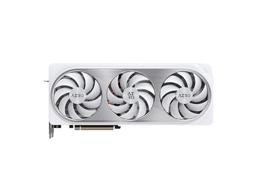 GIGABYTE - NVIDIA GeForce RTX 4070 Ti AERO OC 12GB GDDR6X PCI Express 4.0 Graphics Card - White-Front_Standard 