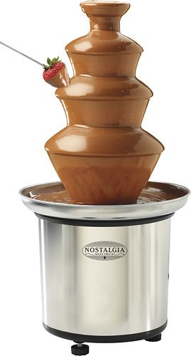  Nostalgia - Chocolate Fondue Fountain - Stainless-Steel