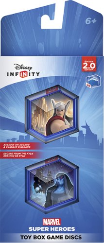  Disney Infinity: Marvel Super Heroes (2.0 Edition) Toy Box Game Discs