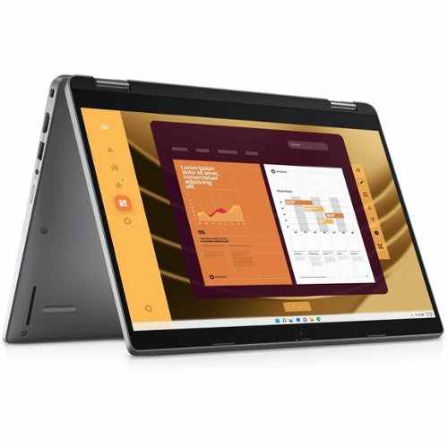 Dell Latitude 5000 2-in-1 13.3 Touch Screen Laptop - Intel Core Ultra 5 with 16GB Memory - 256 GB SSD - Gray BUY ONLINE