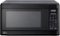 LG - 1.1 Cu. Ft. Mid-Size Microwave - Smooth Black-Front_Standard