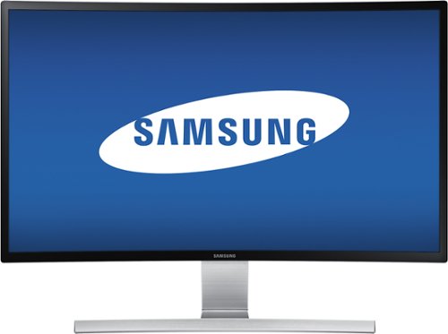  Samsung - 27&quot; LED Curved HD Monitor - Black