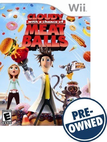  Pre-Owned Cloudy with a Chance of Meatballs - Nintendo Wii