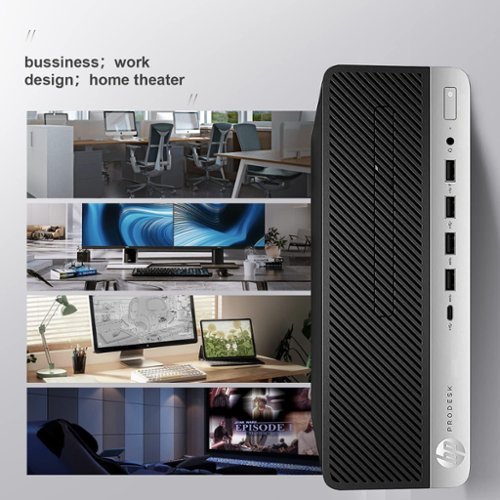 Dell Refurbished Excellent HP ProDesk 600 G3 SFF Desktop PC Combo