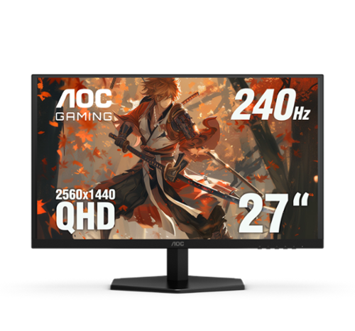 AOC - 27" Q27G42ZE QHD, 240Hz Gaming Monitor - Black