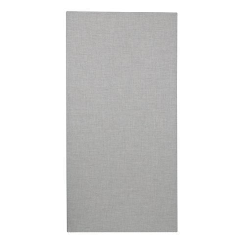 ATS Acoustics - High-Performance Acoustic Panel with Sona Fabric, Fire Rated, 24" x 48" x 2" - Platinum-Front_Standard 