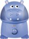 CRANE - 1 Gal. Adorable Ultrasonic Cool Mist Humidifier Hippo - Blue-Front_Standard