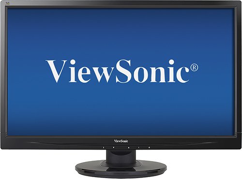  ViewSonic - 23.6&quot; LED HD Monitor - Black