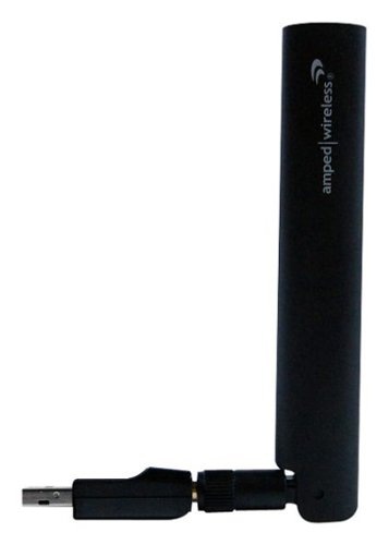 Amped Wireless - 802.11ac USB Wi-Fi Network Adapter - Black-Front_Standard 
