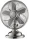 Insignia™ - 12" Retro Table Fan - Stainless Steel-Front_Standard