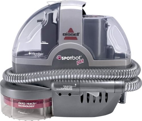  BISSELL - SpotBot Pet Portable Deep Cleaner - Silver Sparkle