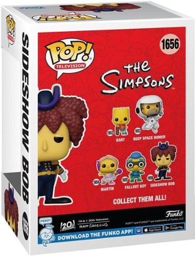 FUNKO POP! Television: Simpsons Sideshow Bob COLLECTABLES
