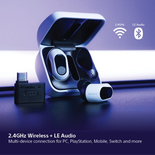 Sony INZONE Buds Truly Wireless Noise Canceling Gaming Earbuds for PC and PS5 - White BUY IN EUROPE
