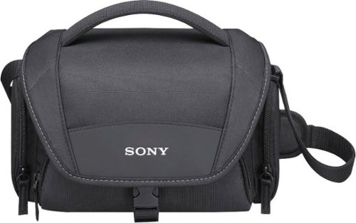 Sony LCSU21 Soft Carrying Case - Black WORLDWIDE DELIVERY