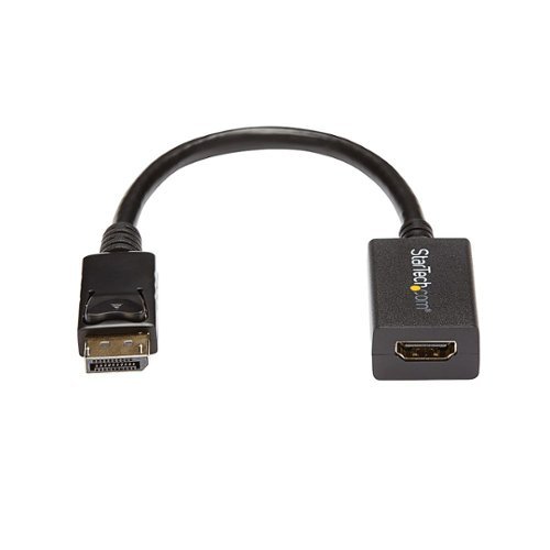 StarTech.com - DisplayPort to HDMI Video Adapter Converter - Black