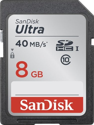  SanDisk - Ultra 8GB SDHC UHS-I Memory Card