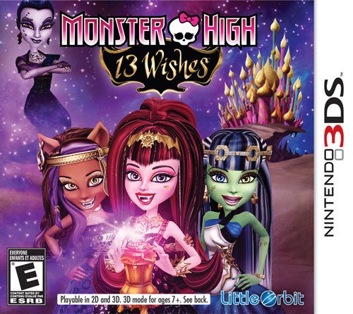  Monster High: 13 Wishes Standard Edition - Nintendo 3DS