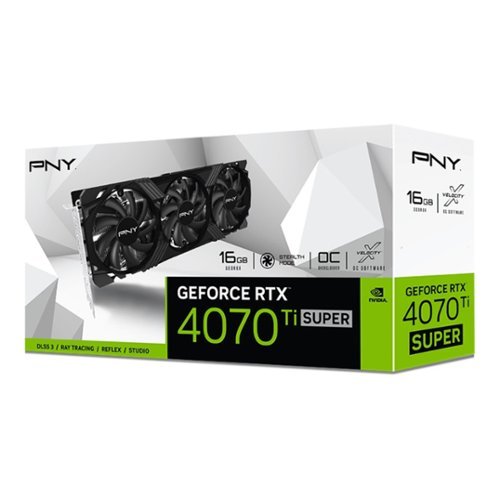 PNY GeForce RTX 4070 Ti SUPER VERTO Overclocked 16GB Graphics Card with Triple Fans - Black BUY IN AUSTRALIA