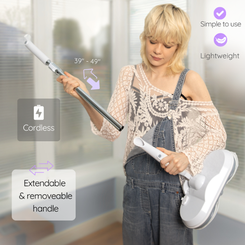 Ewbank Electra Electric Dual Rotating Spin Mop, with Spray