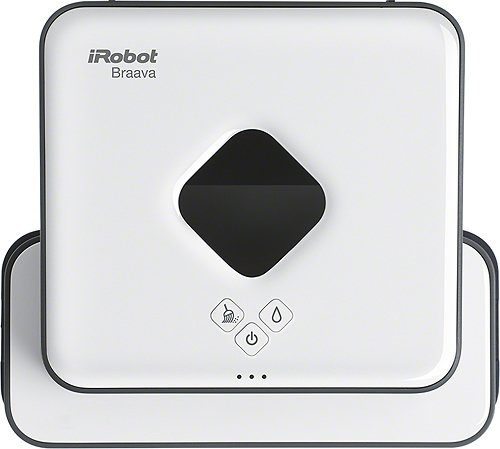  iRobot - Braava 320 Floor-Mopping Robot - White/Black