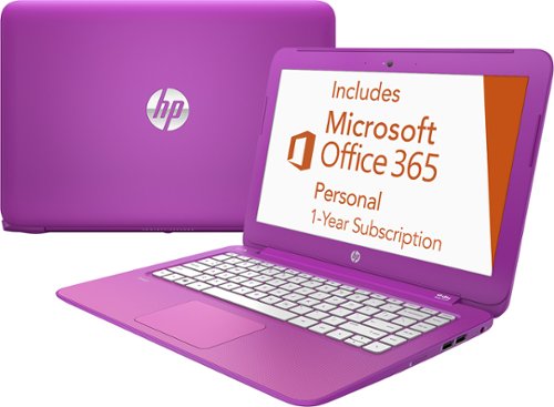  HP - Stream 13.3&quot; Laptop - Intel Celeron - 2GB Memory - 32GB Flash Storage - Orchid Magenta/Tulip Purple/Lily Pink