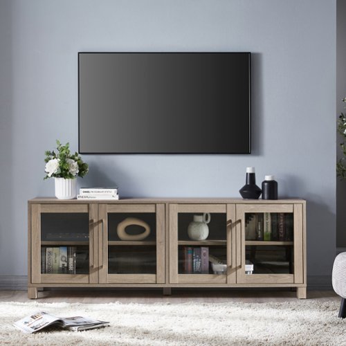 Camden&Wells - Benedict TV Stand for Most TVs up to 75" - Weathered Wash-Front_Standard 