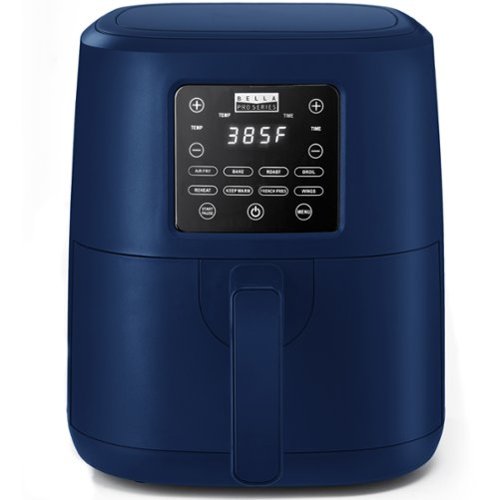 Bella Pro Series - 4.2-qt. Digital Air Fryer - Ink Blue-Front_Standard 