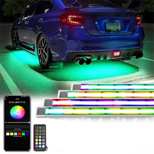 Race Sport COLORTRAIL RGBW Underbody LED Light Kit (4-Pack) - Multi WORLDWIDE DELIVERY