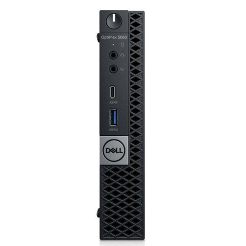 Dell - Refurbished Excellent - Optiplex 5060 PC i5-8500T 8GB RAM 256GB SSD W11P - Black-Front_Standard 