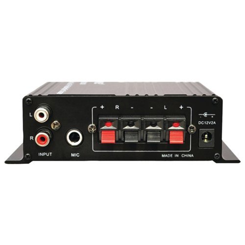 Pyle Hi Fi Audio Amplifier, 60 Watt Black PFA200 - Best Buy