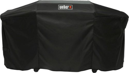 Weber - Premium Griddle Cover for Slate 30" Rust-Reisistant Griddle - Black