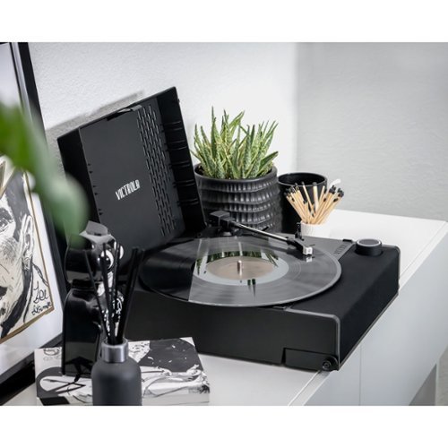Victrola Revolution GO Portable Record Player - Black BUY IN UAE