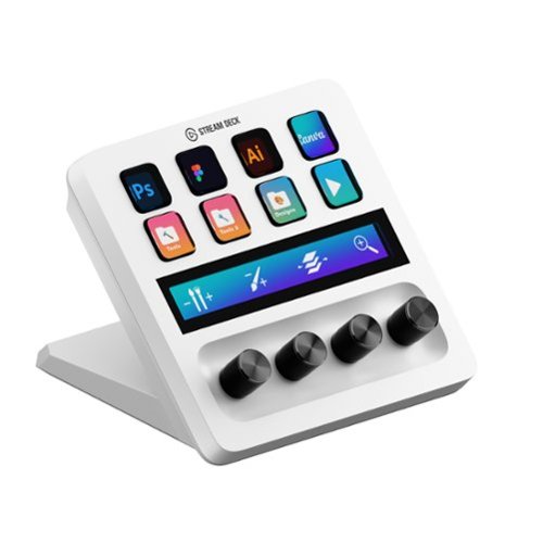 Elgato - Stream Deck + - White-Front_Standard 