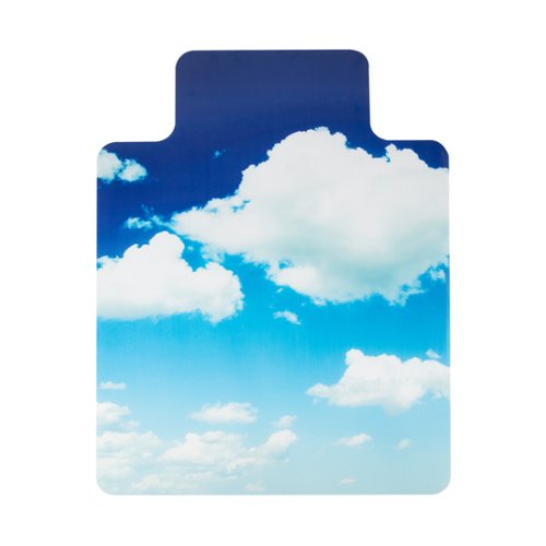 Mind Reader - Chair Mat - Head in Clouds-Front_Standard 